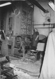 Altertümliche Sortiermaschine